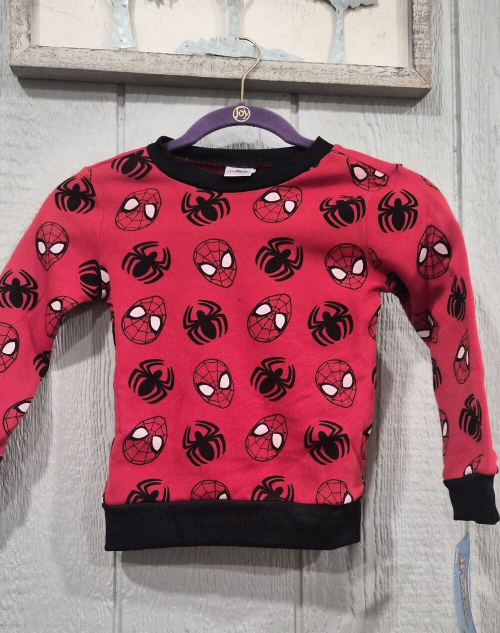 Boys Spiderman Jogger Set 4T